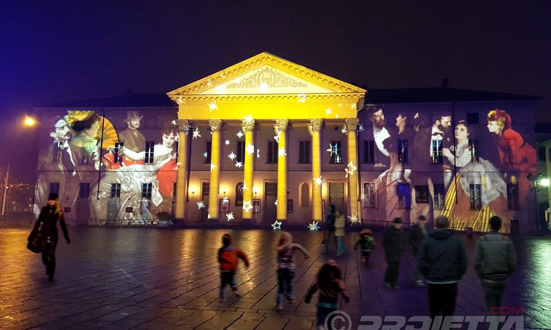mapping projection Como
