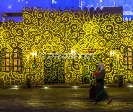 Proiezioni celebrative Ramadan - Doha