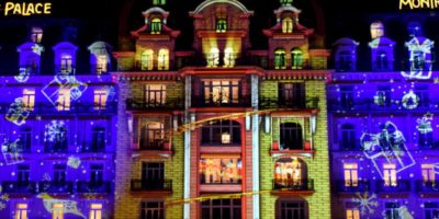 Video Mapping Natalizio a Montreux