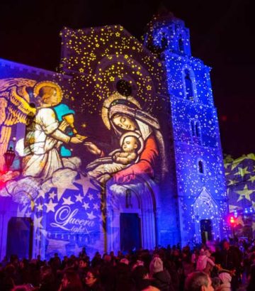 Festival delle luci a Lucera per le feste natalizie