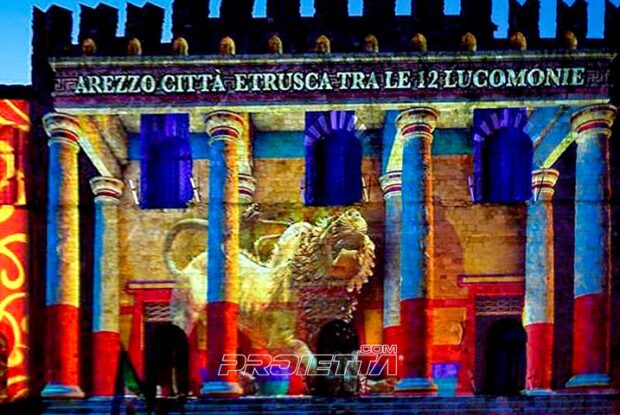 Arezzo - Video Mapping storico